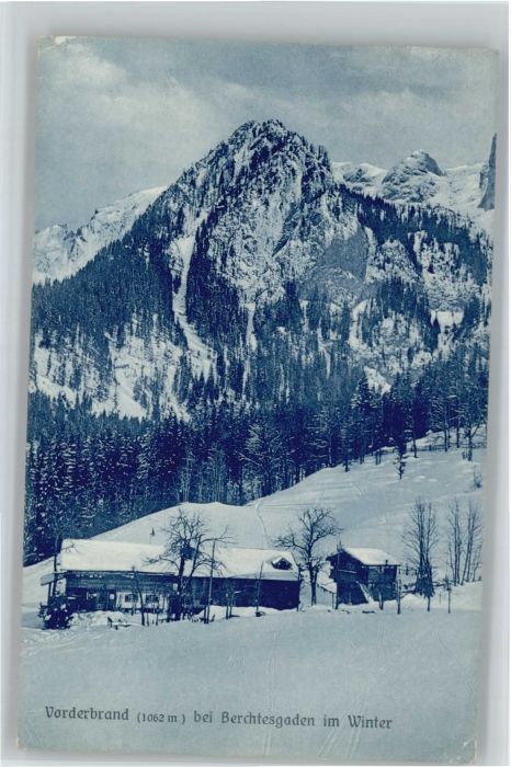 BERCHTESGADEN Bayern Vorderbrand