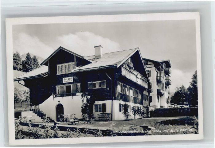 BERCHTESGADEN Bayern Haus Carell