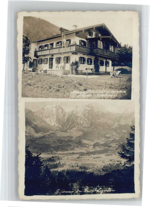 BERCHTESGADEN Bayern Freiberglehen Ober-Schoenau