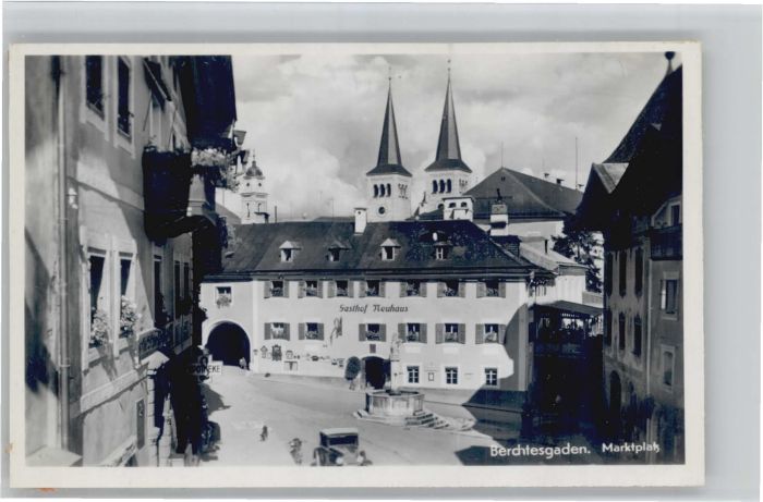 BERCHTESGADEN Bayern Marktplatz