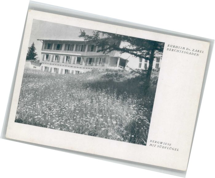 BERCHTESGADEN Bayern Kurheim Dr. Zabel