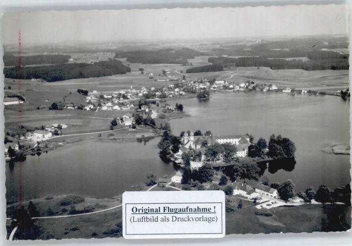 Seeon-Seebruck Fliegeraufnahme