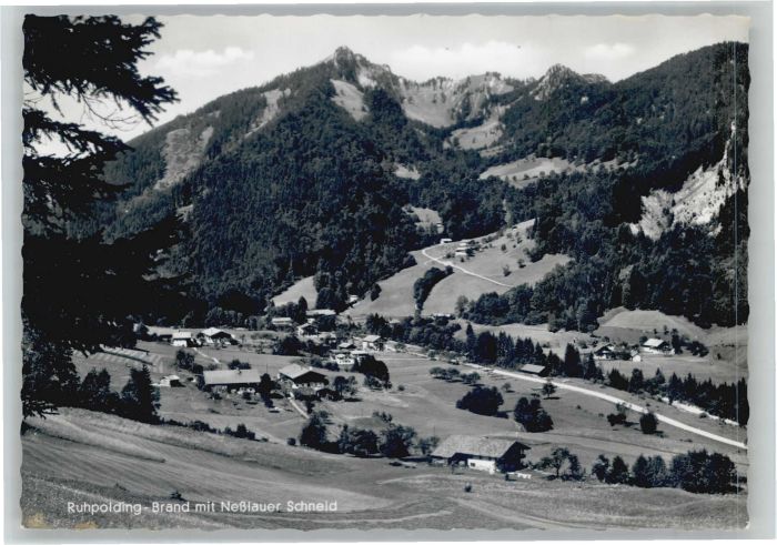 Brand Ruhpolding Nesslauer Schneid