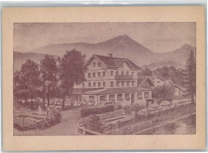 Siegsdorf Oberbayern Cafe Forelle