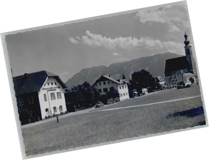 Anger Bad Reichenhall Anger Dorfplatz Untersberg