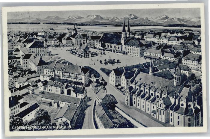 Altoetting apellenplatz Basilika
