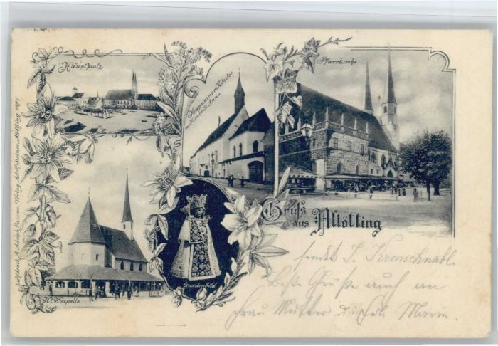 Altoetting apuziner Kloster Kirche Kapelle