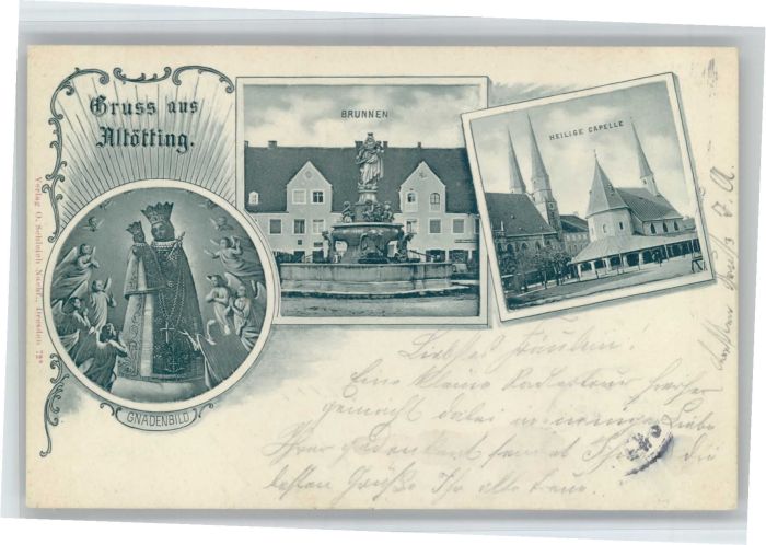 Altoetting runnen Kapelle Gnadenbild