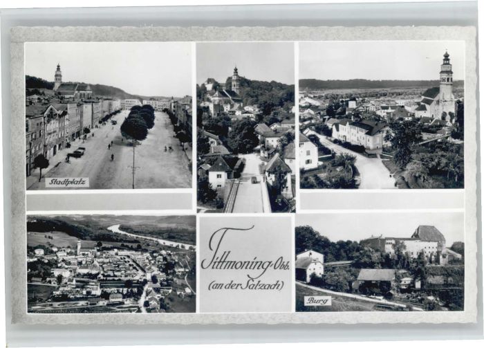 Tittmoning Salzach Tittmoning Stadtplatz Burg