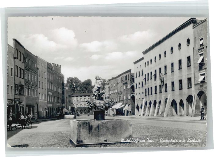 Muehldorf tadtplatz Rathaus