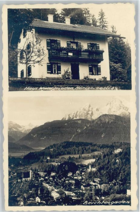 BERCHTESGADEN Bayern Haus Waldfrieden
