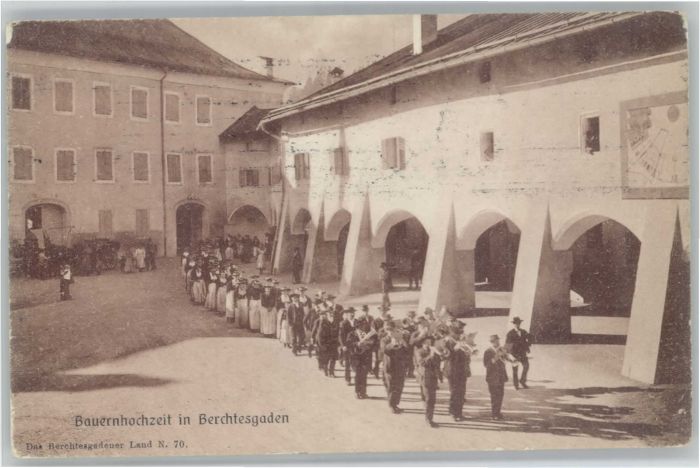 BERCHTESGADEN Bayern Bauernhochzeit