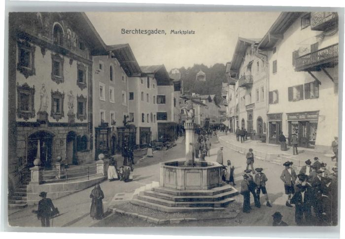 BERCHTESGADEN Bayern Marktplatz