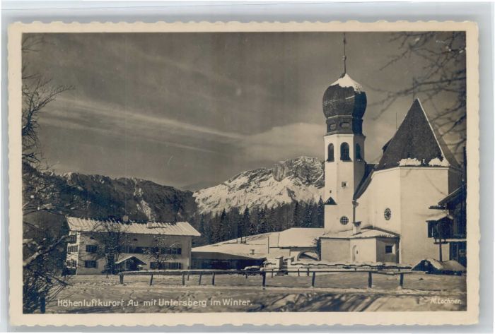 BERCHTESGADEN Bayern ? Au Untersberg