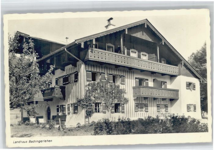 Bischofswiesen Landhaus Bachingerlehen
