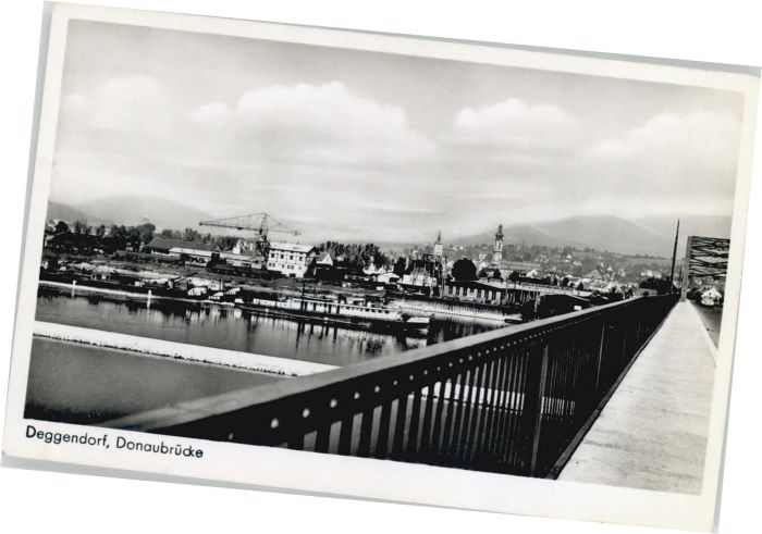 Deggendorf Donau Deggendorf Donaubrücke