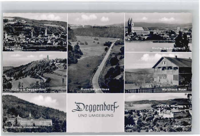 Deggendorf Donau Deggendorf Ulrichsberg Sanatorium Hauss