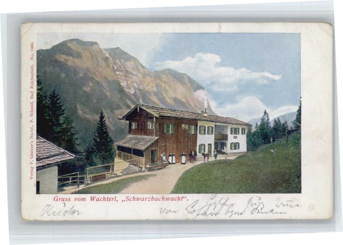 Berchtesgaden ? Wachterl Schwarzbachwacht