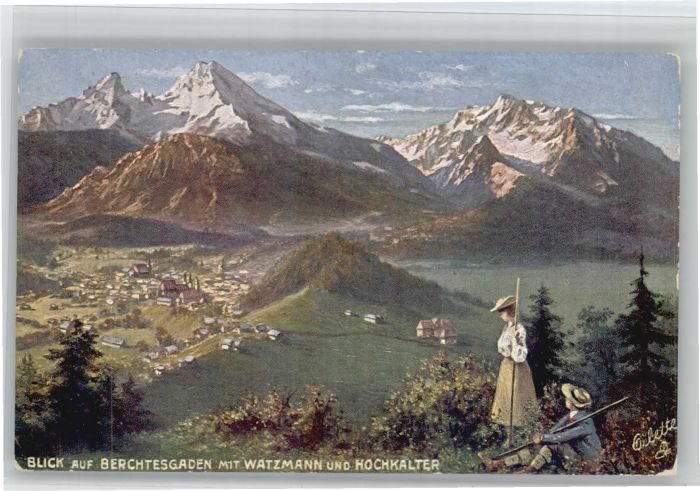 BERCHTESGADEN Bayern Watzmann Hochaltar