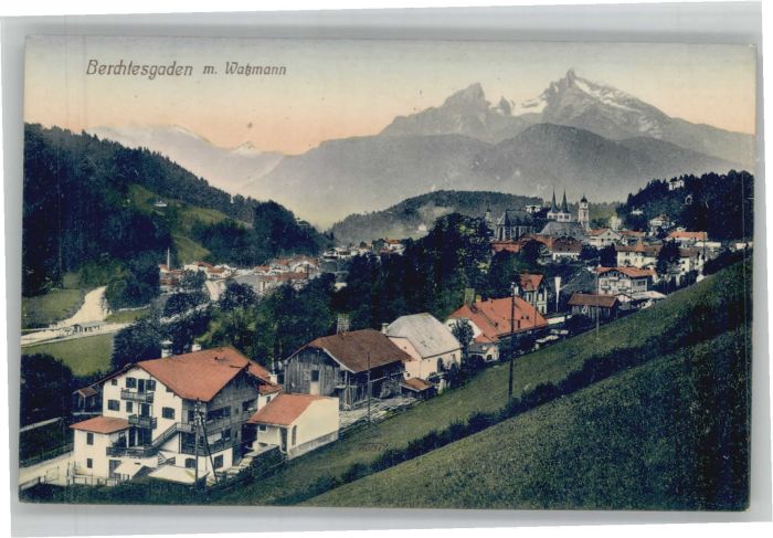 BERCHTESGADEN Bayern Watzmann