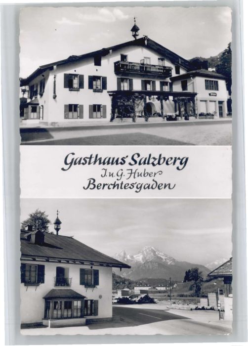 BERCHTESGADEN Bayern Gasthaus Salzberg
