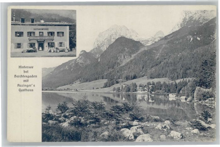 Berchtesgaden Hintersee Auzingers Gasthaus