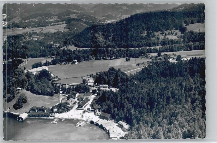 BERCHTESGADEN Bayern Koenigsee Hotel Fliegeraufnahme