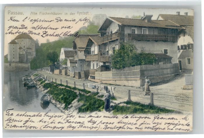 Passau Fischerhäuser Ilzstadt