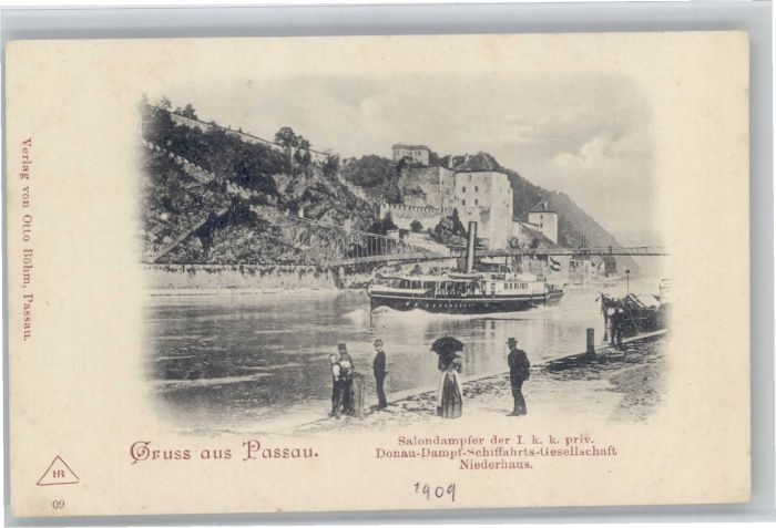 Passau Salondampfer der I. k. k.