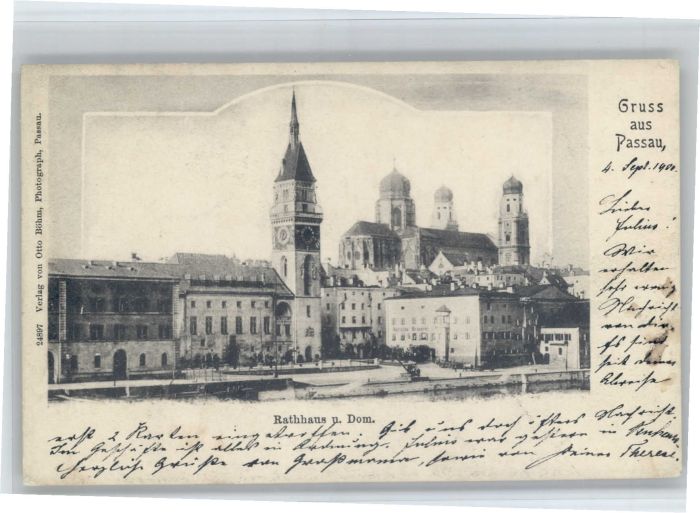 PAssAU Bayern Rathaus Dom