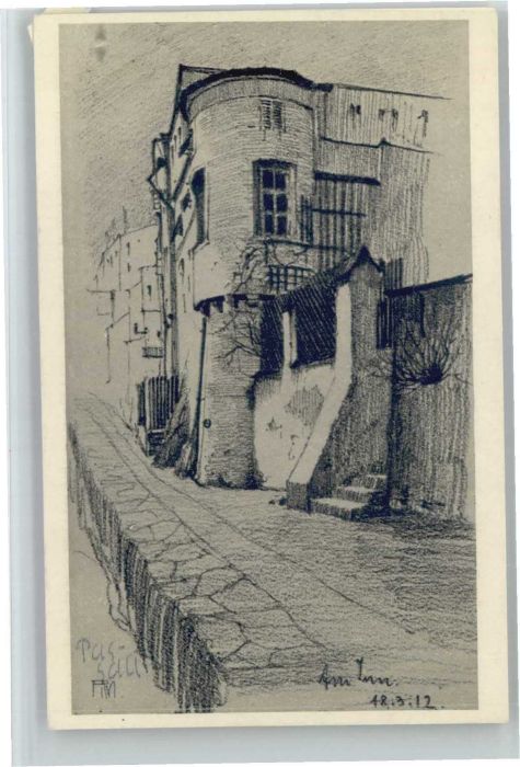 Passau Nach einer Originalzeichnung von Rob. M