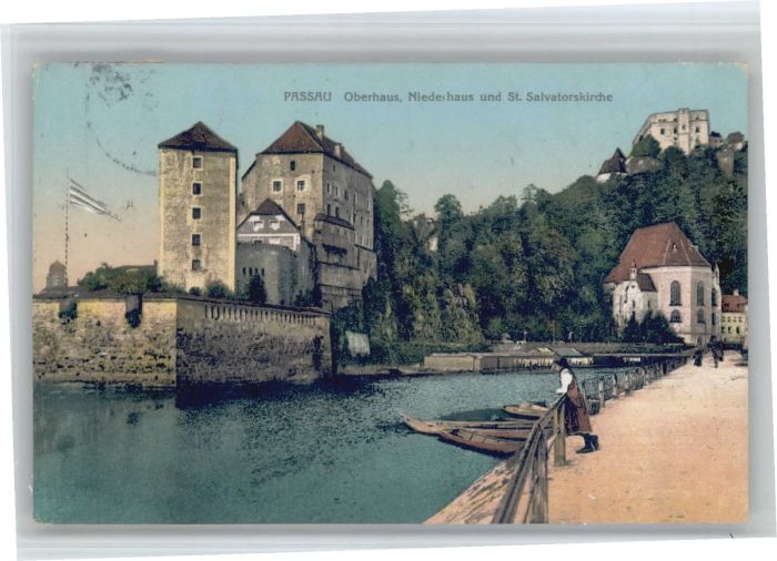 PAssAU Bayern Oberhaus Niederhaus St Salvatorskirche