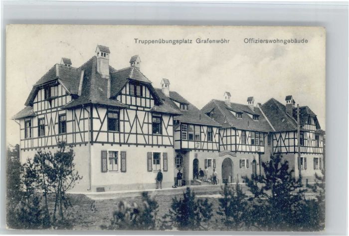 Grafenwoehr ffizierswohngebäude Truppenübungsplatz