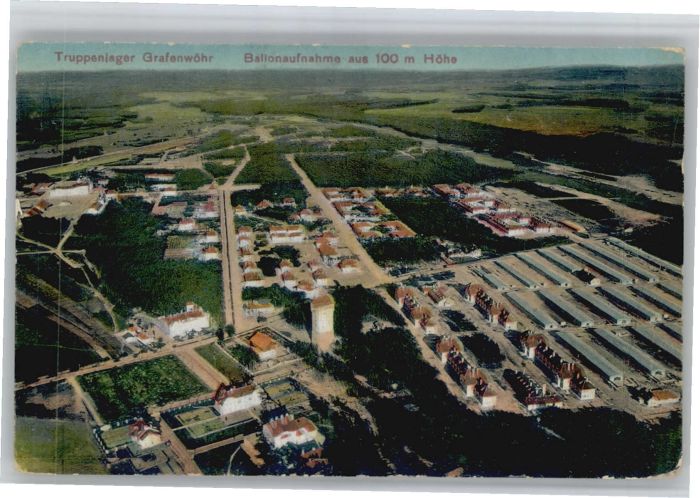 Grafenwoehr ruppenübungsplatz Ballonaufnahme x