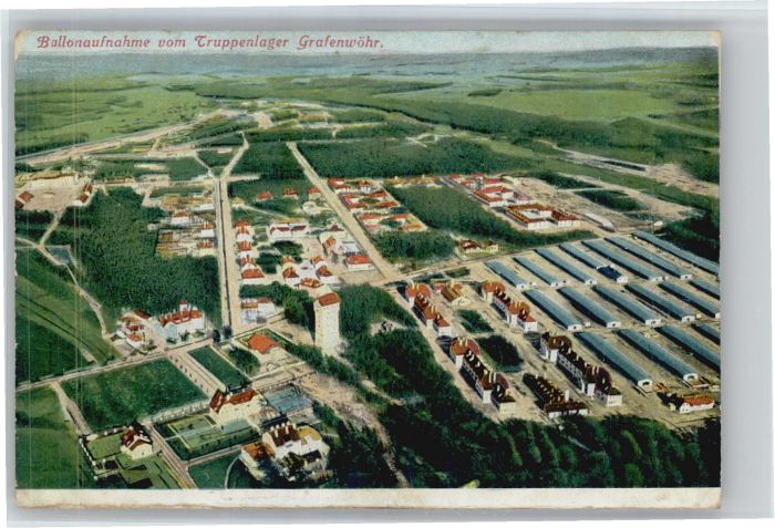 Grafenwoehr ruppenübungsplatz Ballonaufnahme x