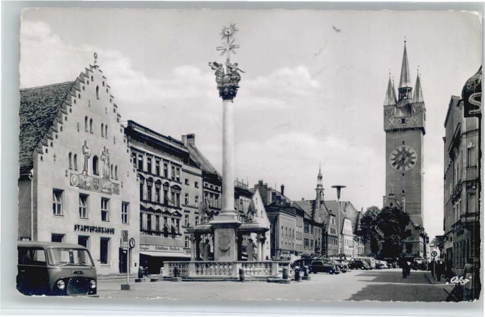 Straubing Stadtplatz Stadtsparkasse