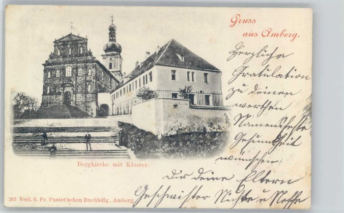 Amberg Oberpfalz Amberg Bergkirche Kloster