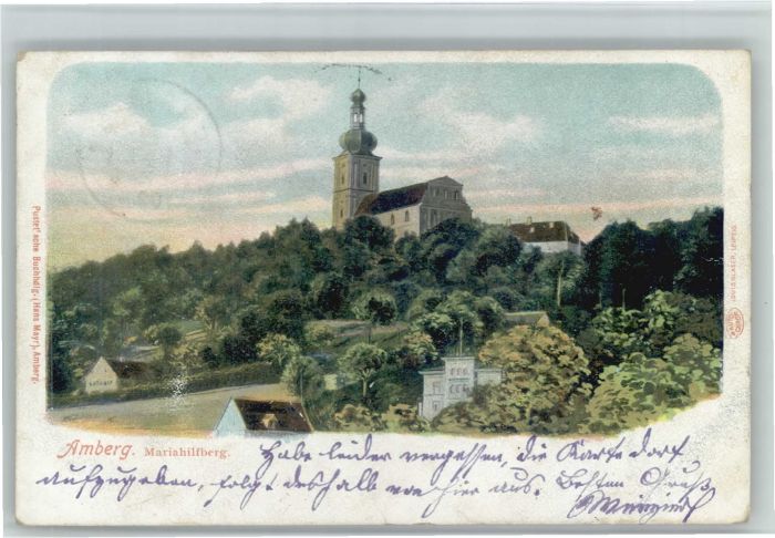 Amberg Oberpfalz Amberg Mariahilfberg