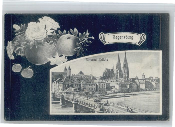Regensburg Eiserne Brücke