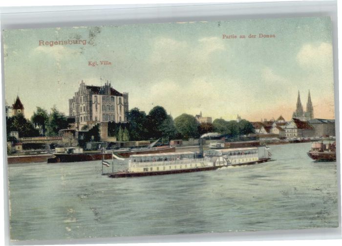 Regensburg Kgl. Villa Donau