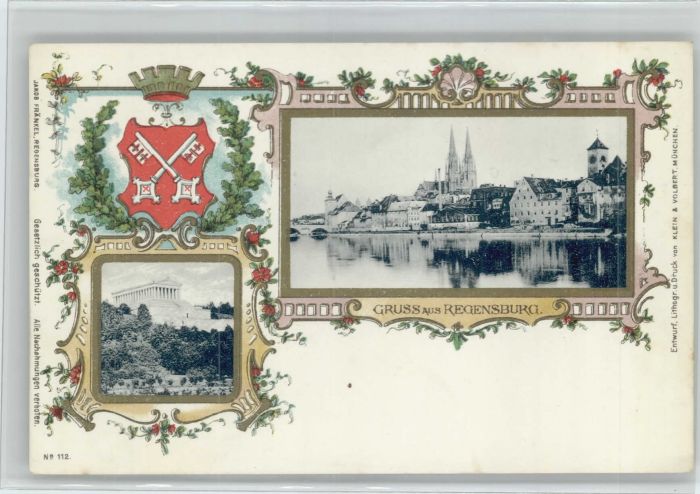 Regensburg Walhalla Wappen