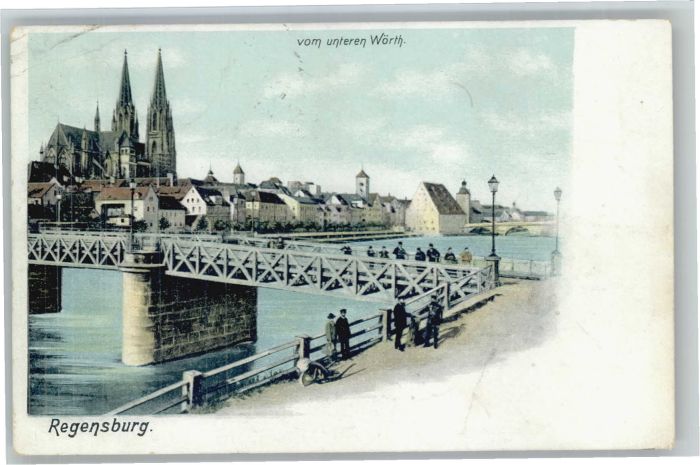 REGENSBURG Bayern Unteres Woerth