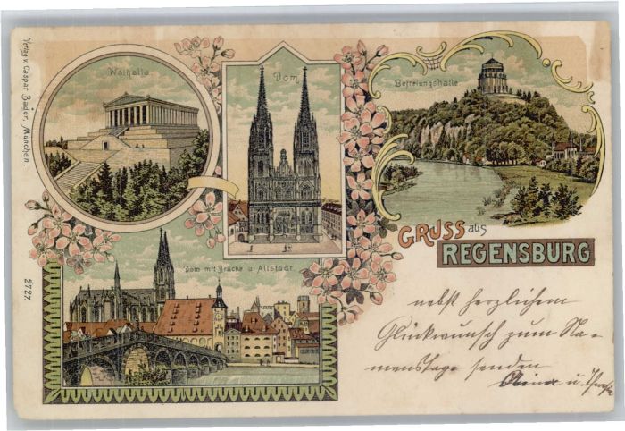 Regensburg Walhalla Dom Altstadt Befreiungshalle