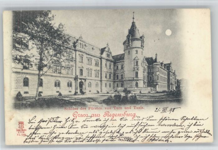 REGENSBURG Bayern Schloss von Thurn und Taxis