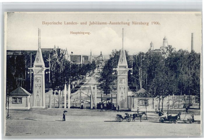 Nuernberg ubiläumsausstellung Haupteingang *
