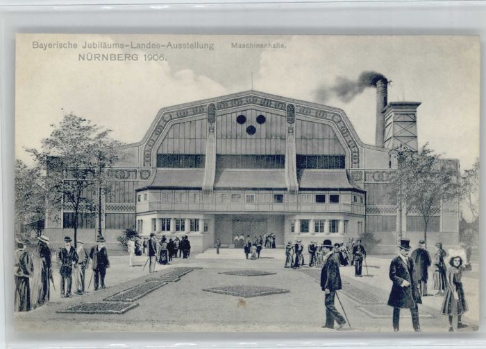 NueRNBERG  CITY ubilaeumsausstellung Maschinenhalle *