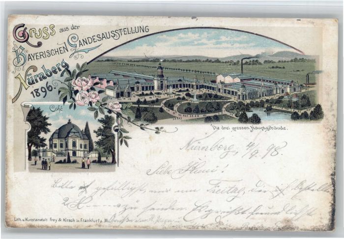 Nuernberg ubiläumsausstellung Hauptgebäude *