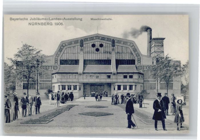 NueRNBERG  CITY ubilaeumsausstellung Maschinenhalle *