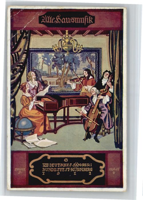 Nuernberg eutsches Sängerbundesfest x