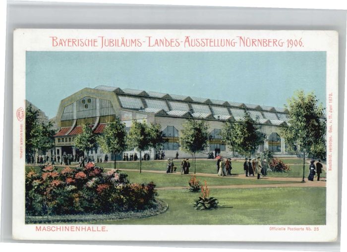 NueRNBERG  CITY ubilaeumsausstellung Maschinenhalle *